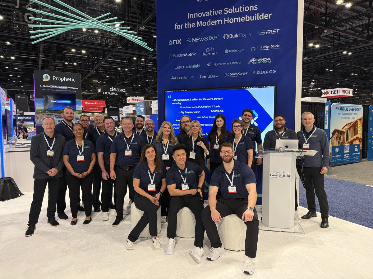 Constellation HomeBuilder Systems tweet media