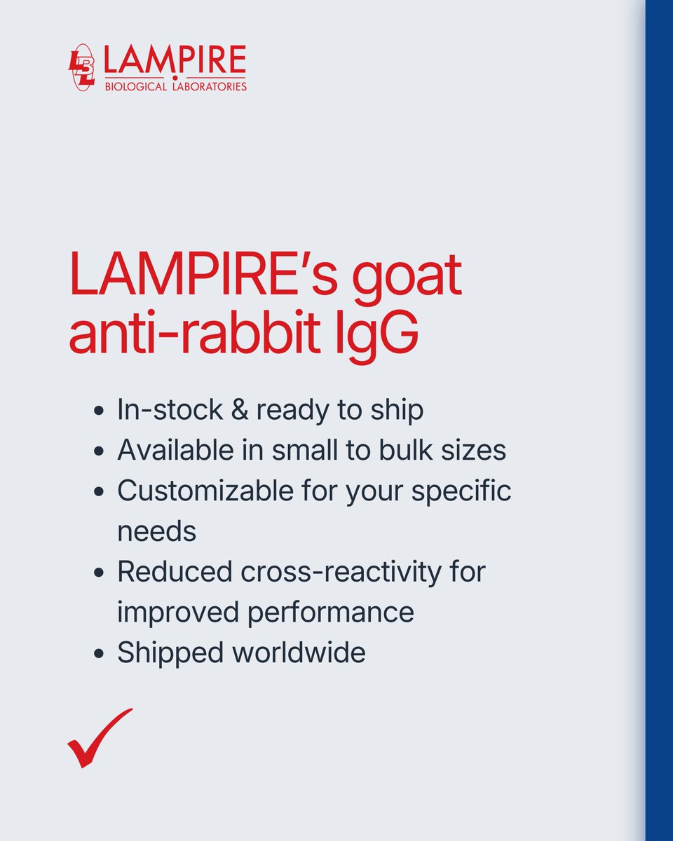 LAMPIRE Biological Laboratories, Inc. tweet media