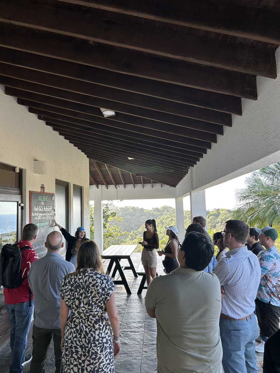 We had the privilege of welcoming some visitors from different countries and backgrounds who were visiting the island for Prospera Weekend 🏝️ it always makes me so happy to see how surprised and amazed people get when they see all the work being done in our community but it’s