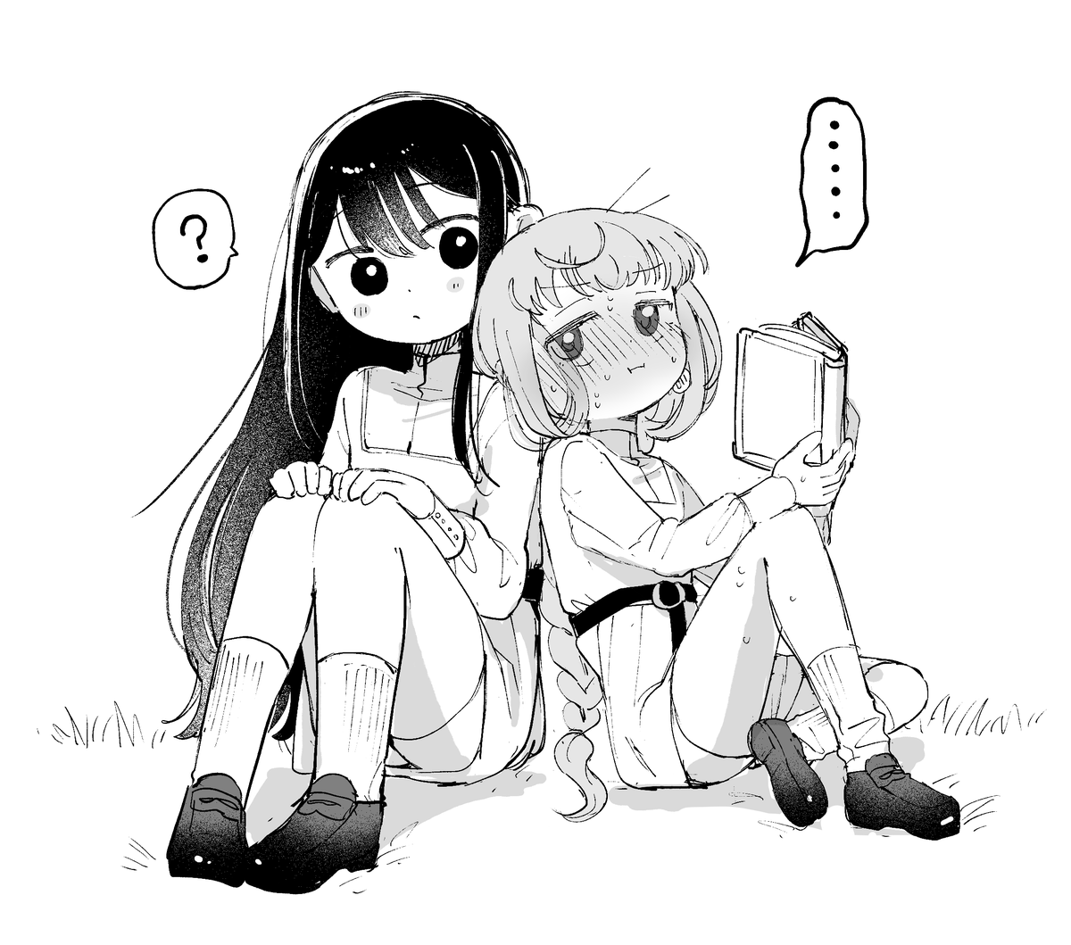 無意味にくっつきたい百合 