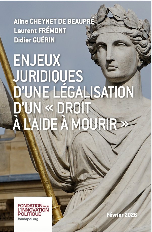 Nouvelle étude <a href="/Fondapol/">Fondation pour l’innovation politique</a> : La proposition de loi instaurant un ”droit à l’aide à mourir” n'est pas un aménagement du droit de la fin de vie, mais une rupture normative affectant gravement notre État de droit.
L'étude: urls.fr/z9u1Us