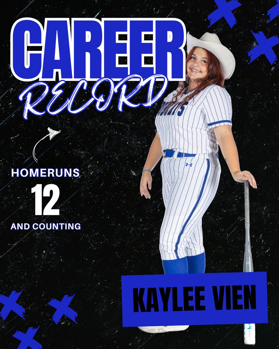 BNHS_Softball's tweet photo. In case you missed it: 

@KayleeVien destroyed the Byron Nelson Career Homerun Record this weekend in College Station. 

We are so proud of you, Kaylee!! https://t.co/YJOqwNhtIb