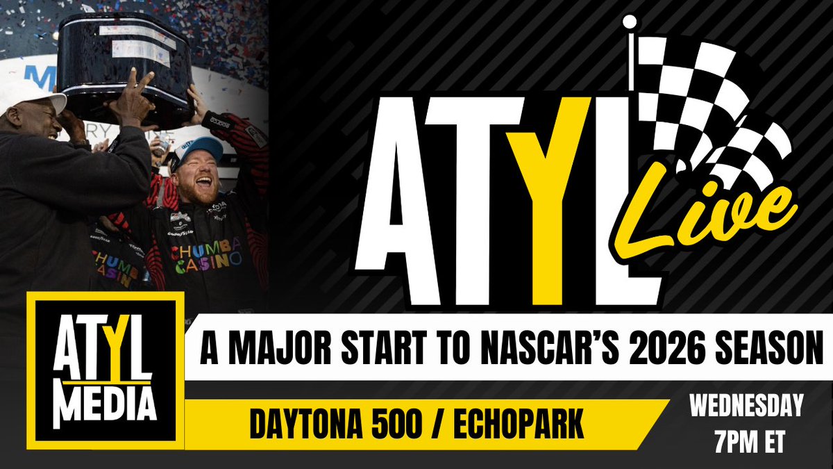 Join us Wednesday Night LIVE @ 7pm as we have A LOT to talk about! #NASCAR youtube.com/live/1z5VsIg1i…