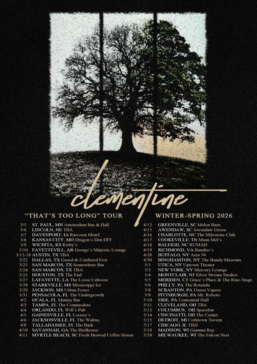 DIY Tour Tracker tweet media