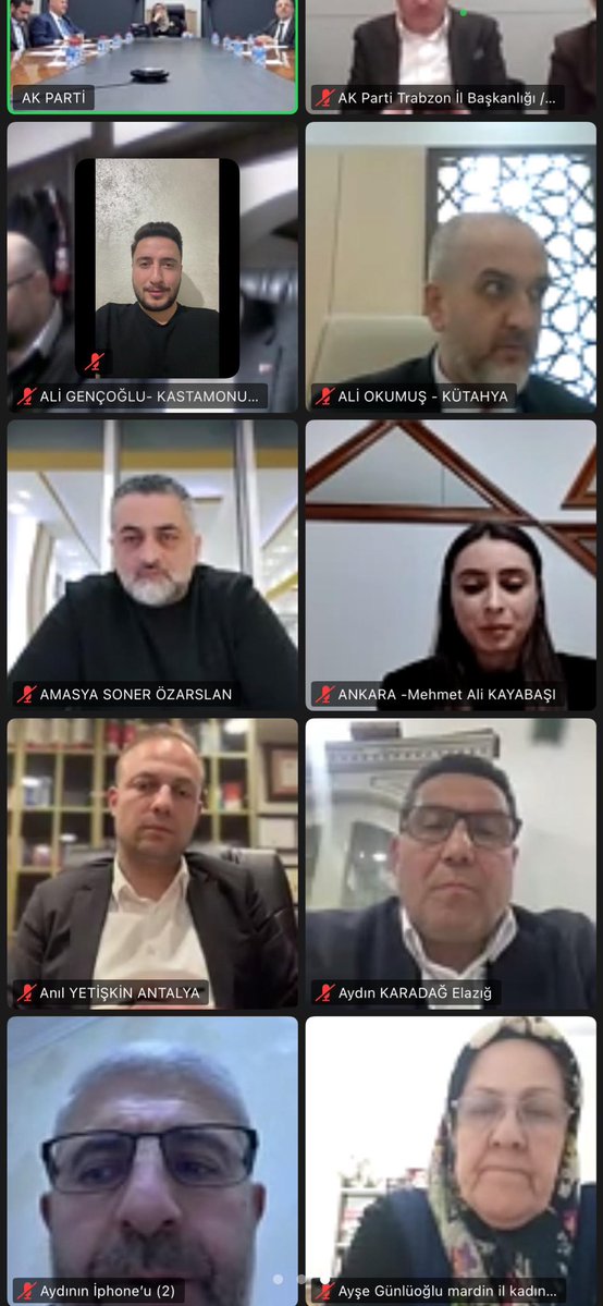 AK Parti Genel Başkan Yardımcımız ve Sivil Toplum ve Halkla İlişkiler Başkanımız Sayın Belgin UYGUR ile Genel Başkan Yardımcımız Sayın Resul KURT’un katılımlarıyla; 81 il, 3 kademe Sivil Toplum ve Halkla İlişkiler teşkilatlarımızın yer aldığı İstişare ve Değerlendirme Toplantısı