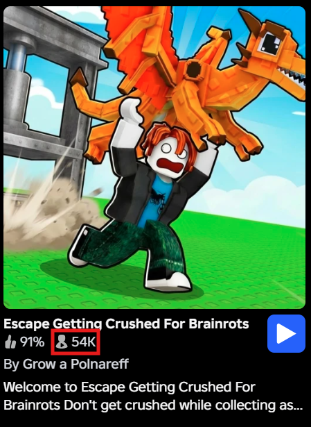 RoTemplatesRBLX's tweet photo. 📈 NEW OFFICIAL ROBLOX TEMPLATE CCU RECORD!

🔥 Huge congrats to @Brandon180106 for the success with @RoTemplatesRBLX 

⭐ 54K+ CCU, and much more to come.. https://t.co/qfKAetODpe