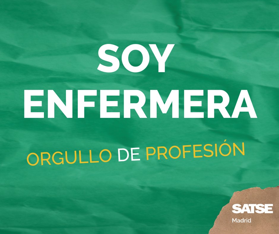 💚 Las #enfermeras estamos tan orgullosas de nuestra profesión que no nos hace falta sustituir a NADIE. 

🫂 Somos líderes en cuidados y en recibir el cariño de nuestros pacientes.

💪 #OrgulloENFERMERO