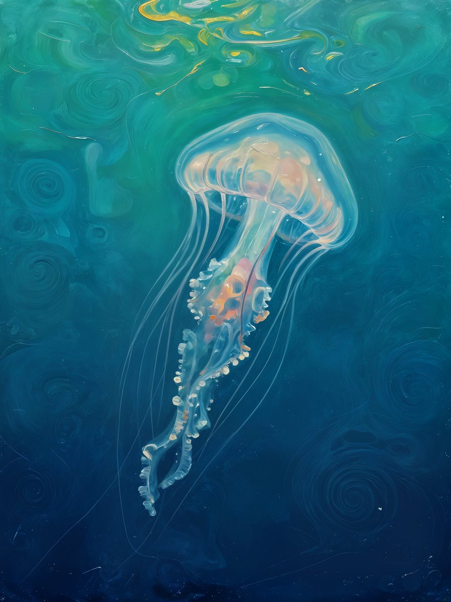 Derinlik, ışığın kaybolduğu yerde değil; insanın kendini bulduğu yerde başlar.
#kendineSair #digitalart