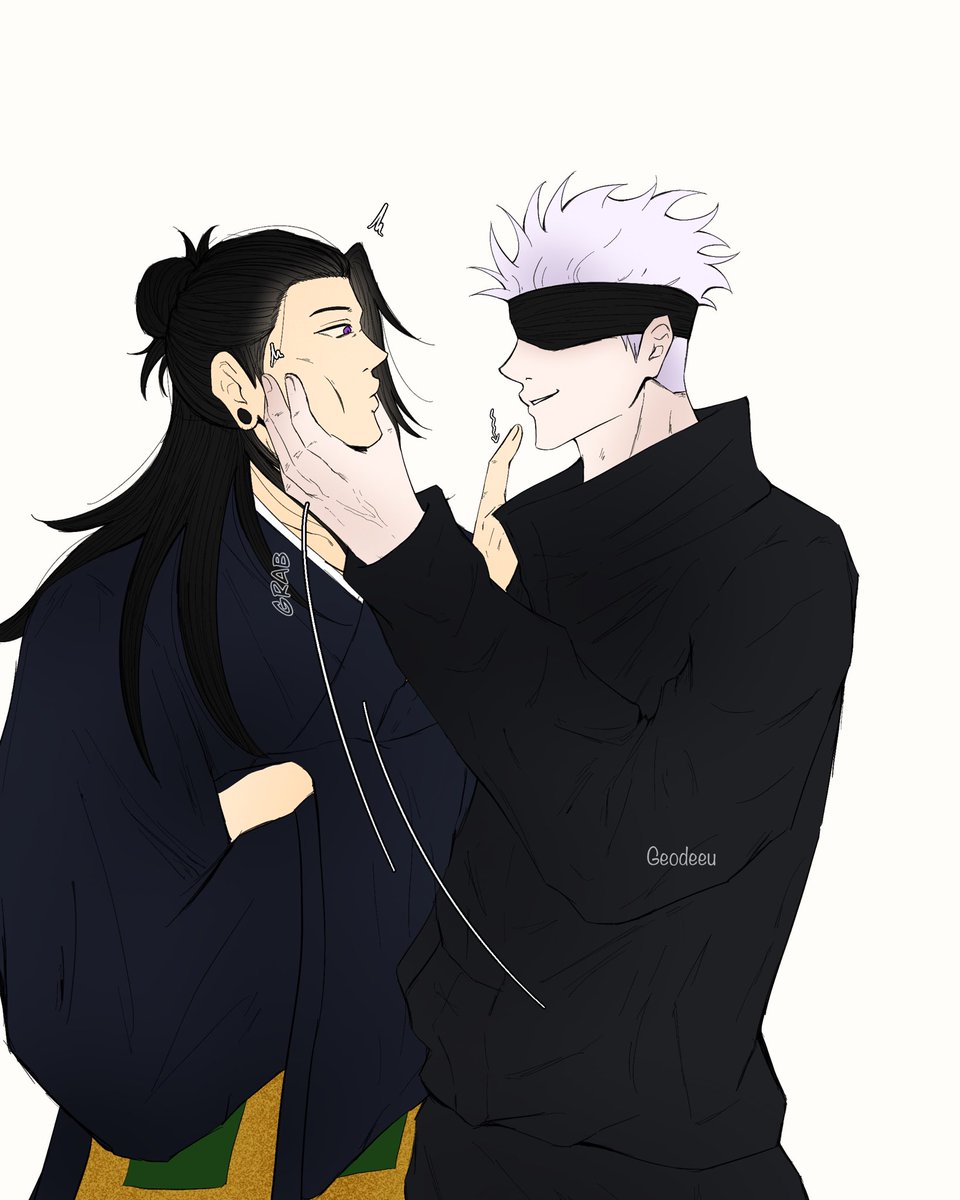Geodeeu's tweet photo. Satosugu minicomic (2/2) #jjk #geto #gojo #satosugu #JujutsuKaisen https://t.co/6Ib84zRO1M
