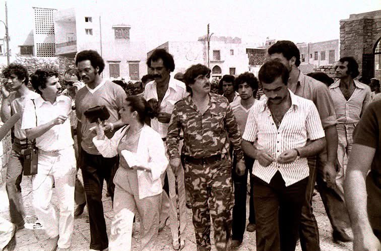 Gredtoo's tweet image. Photos from Reverend Jackson's visit to South Lebanon in 1979, following the occupation forces' invasion of the region in 1978 .