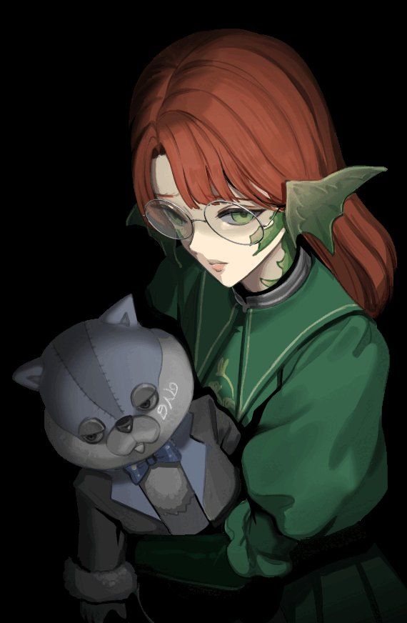 #FF14 緑色のアウラ