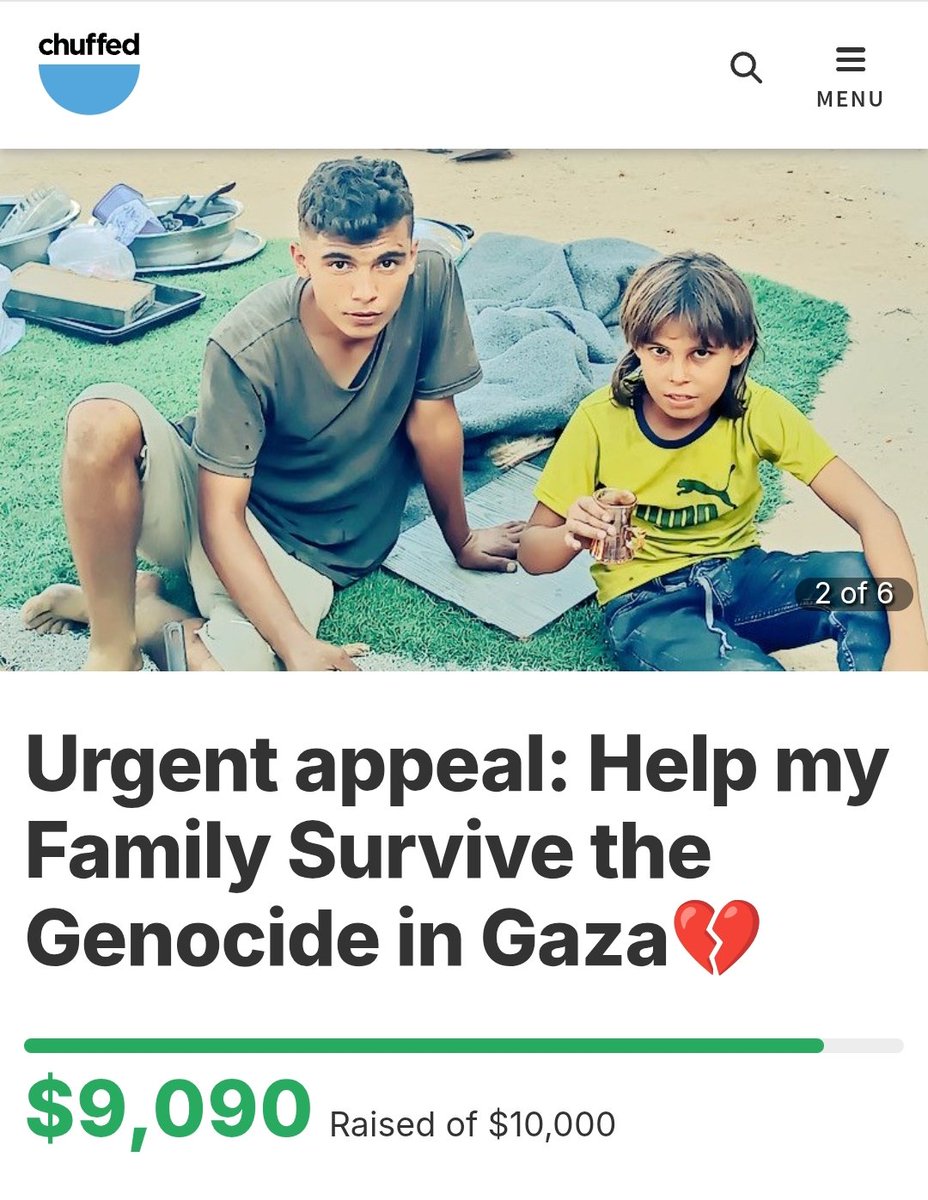 Today is one of the days of Ramadan…
Homes everywhere are preparing for iftar,
🔗 chuffed.org/project/153697…

While we look at our empty table and ask God for relief.
Prices have risen beyond what we can bear,
And providing food has become heavier than our ability.
It’s not that we