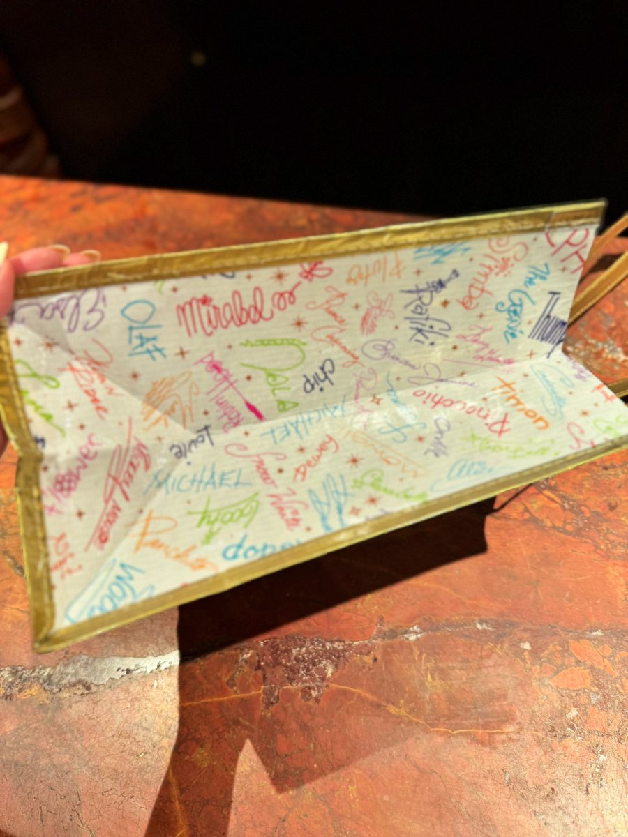 Until today, I’ve only seen the large version of the character bag, but there’s a small version available that’s very cute!  $5. 

The sides of the bag are character signatures (sorry for the blurry pic eeep)