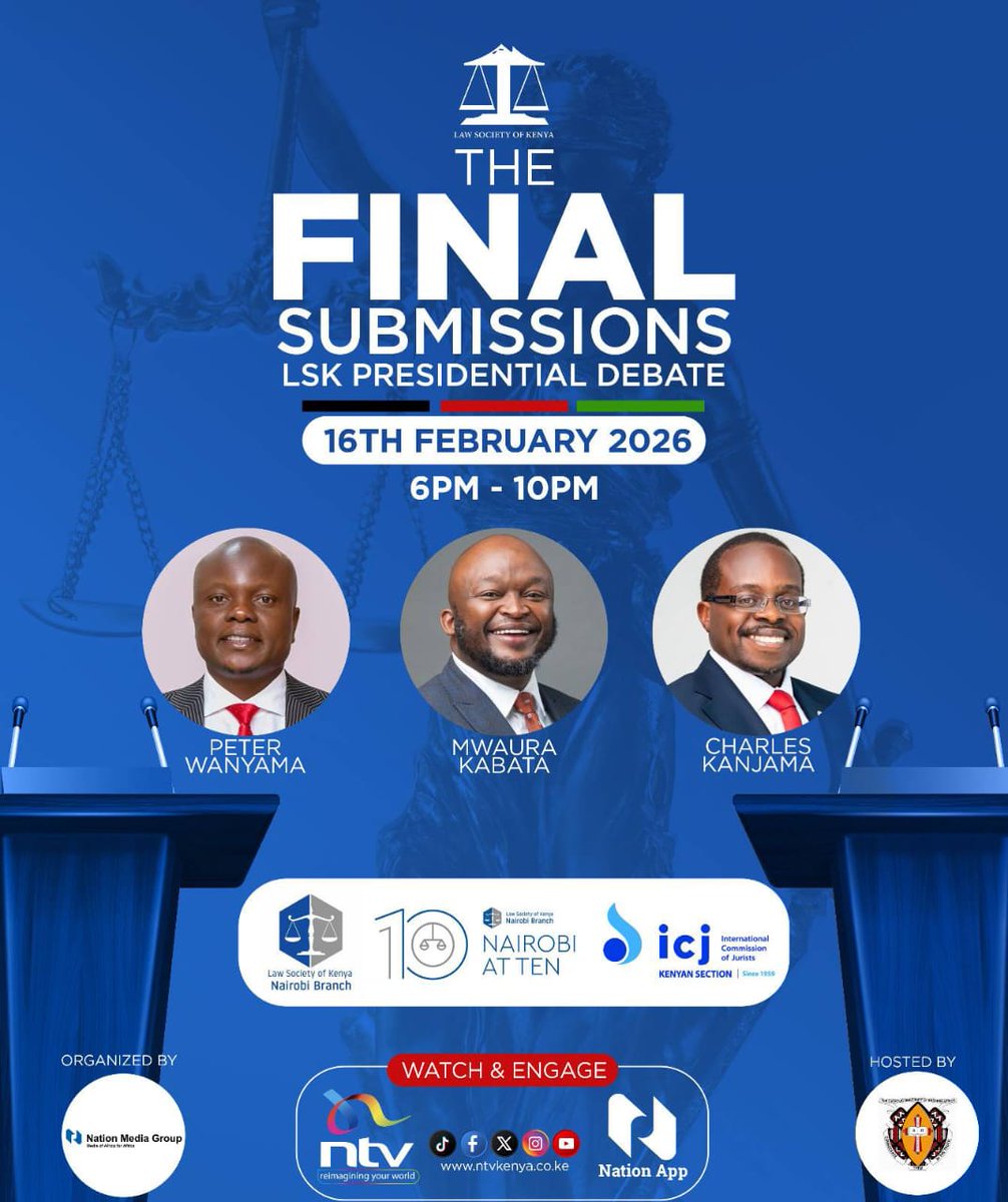 Last night’s debate exposed something very crucial. 

A significant number of advocates felt Kabata remained structured and policy-driven, while Kanjama and Wanyama at times appeared evasive or more focused on trading blows than answering directly.

Post-debate conversations