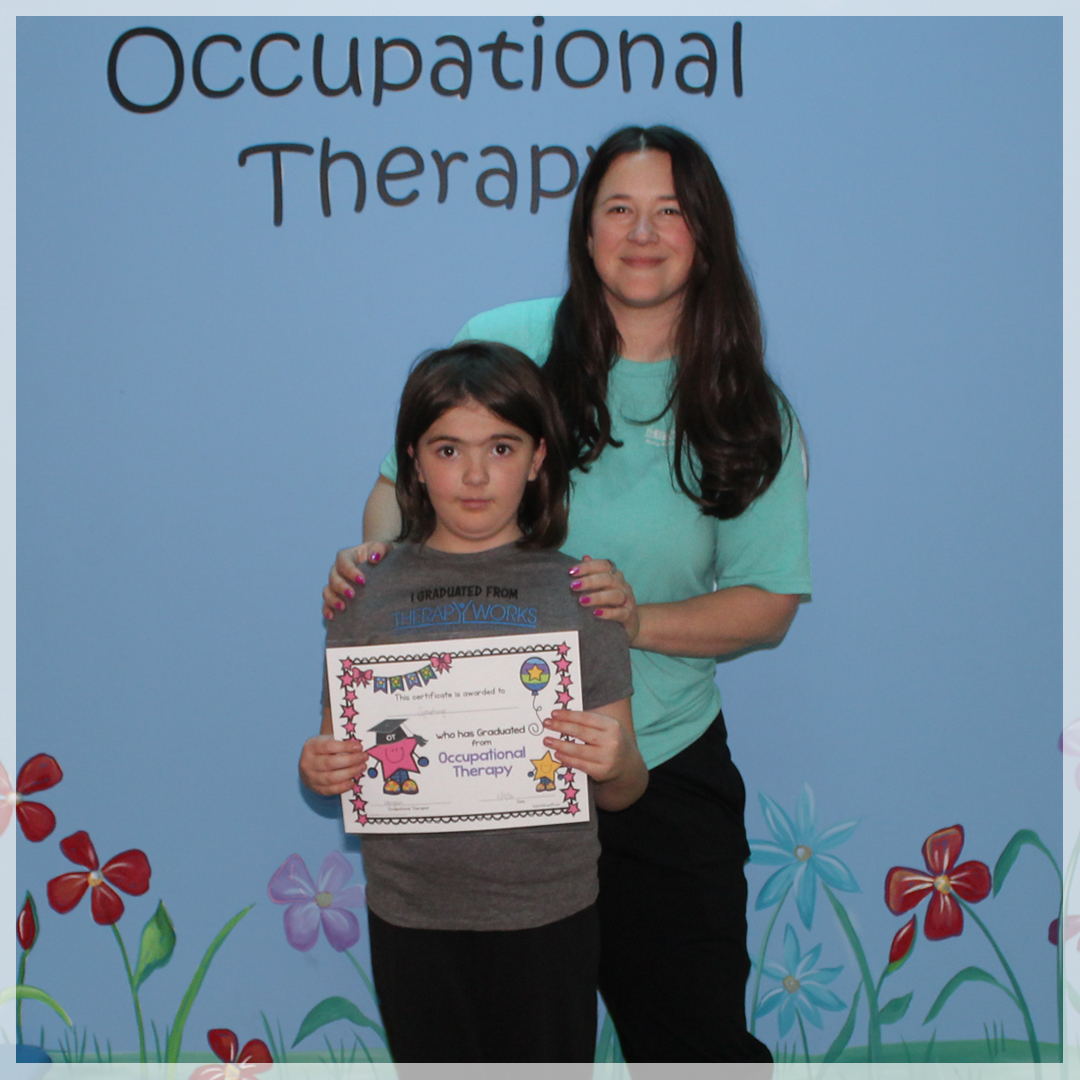 TherapyWorksOK's tweet photo. Congratulations Symphony for graduating from OT last week! 👏🎓 We are so proud of you! 🤩🎉 https://t.co/Pyt667mlph