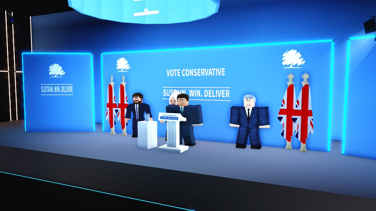 ConsUKOGB's tweet photo. The Conservative Party just hosted their election rally, it was met with a huge and active reception. We heard from Chairman Cavendish, deputy leader Chambers, Home Secretary Montague, Former PM Sir Benedict Cameron and Leader Robert Jenrick. 

#Conservative https://t.co/uGdBTIpzuw
