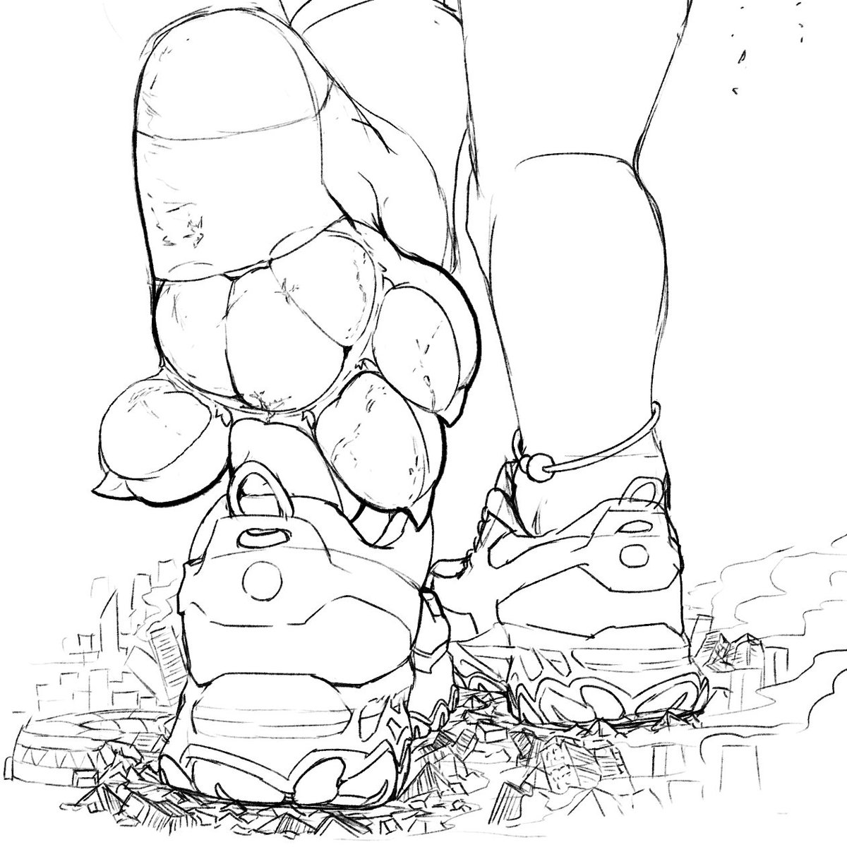 ...So I did put my new sneakers into good use!