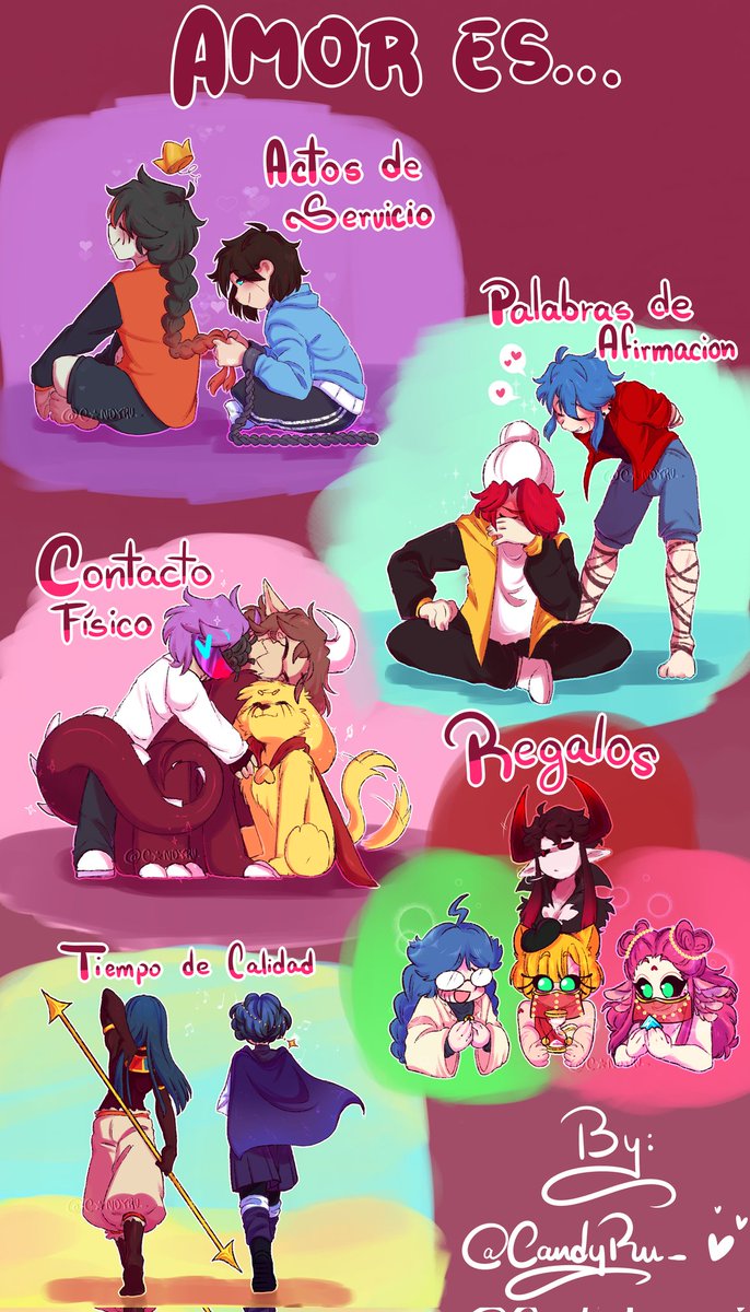 ㅤ
ㅤㅤㅤ— AMOR ES...❤️‍🔥

Los 5 lenguajes del amor 💕💫✨️
#CoMPaSExe ♡ #AuMundoExe 
ㅤ