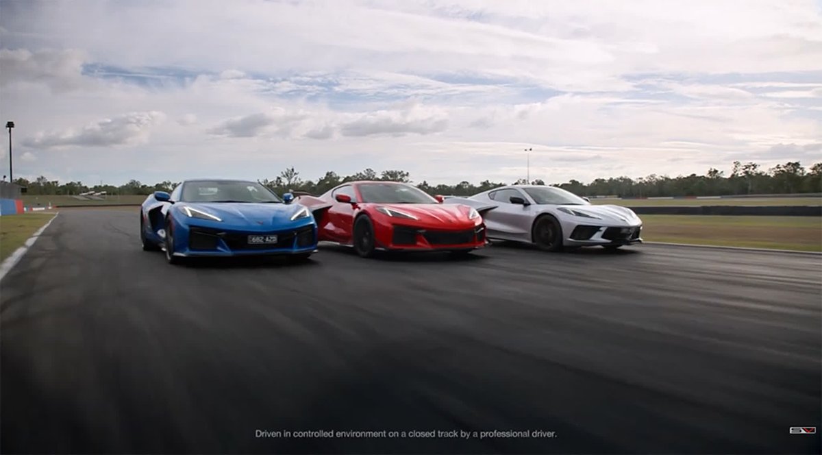 CorvetteBlogger's tweet photo. [VIDEO] GM Specialty Vehicles Offers Up a 60-Second Commercial for Corvette https://t.co/prRlrtAP3b #Corvette #GMSV https://t.co/ATYwtAoeEz