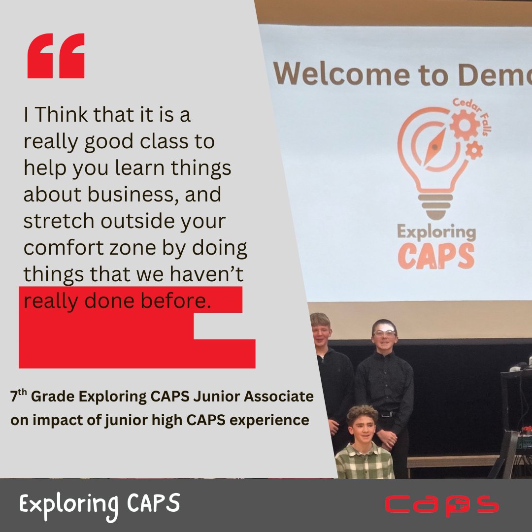 Cedar Falls CAPS tweet media