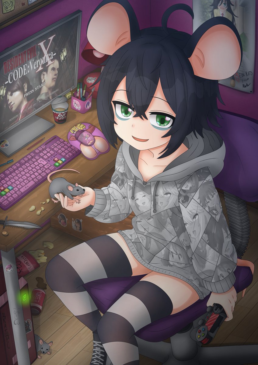HumaneRodent's tweet photo. We’re ahead of schedule! Next up in RE Chronological #BINGO we’ll be playing #ResidentEvilCodeVeronica
I’ll be live at 7PM EST!
🖤💚🐀
On Twitch:
https://t.co/8YCZXq7adM
OR
On Youtube:
https://t.co/Nv0biMhOhJ
#RECV #REBHFun #ResidentEvilCodeVeronicaX #Youtube #Twitch #RE #Horror #Streaming #Jobless #ResidentEvil #NEET #VTuber #ENVTuber #Gaming