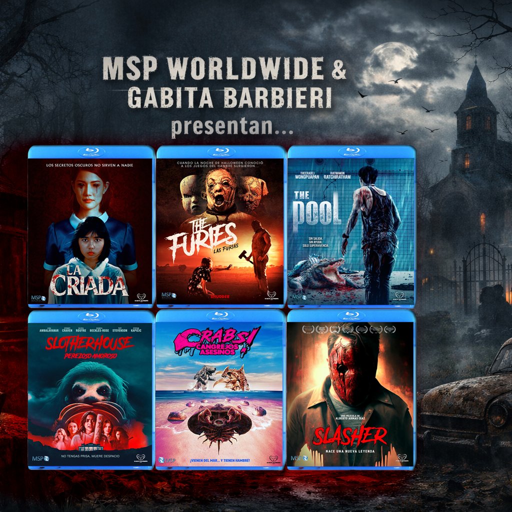 12 meses de colaboración con MSP WORLDWIDE ¿Cuál ha sido vuestro título favorito? ¿Hay algo en el catálogo de MSP que os vuelva loc@s? 
¡Os leemos!

Oleada de Hashtags: <a href="/mspww/">MSP WORLDWIDE</a> #GabitaBarbieri #Slasher #Crabs #Slotherhouse #ThePool #LasFurias #LaCriada