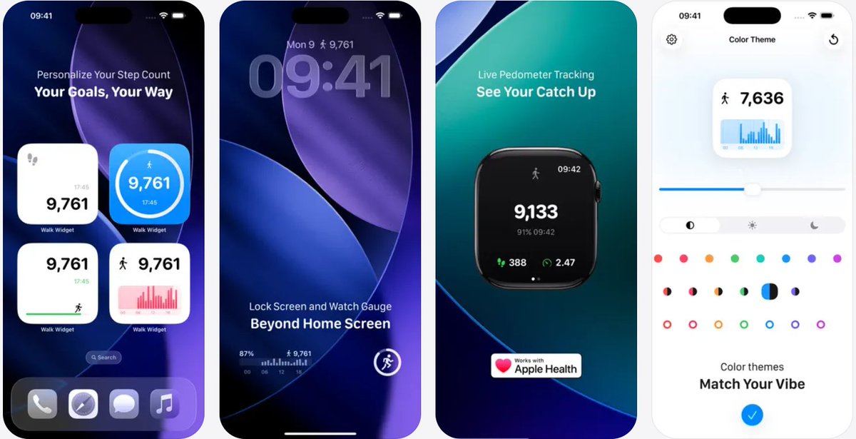 TechVirtous's tweet photo. Walk Widget Redefines Everyday Step Tracking on iOS

Read More: https://t.co/7R68YUrmpA 
for IOS: https://t.co/E06MfEbCDz

#StepCounterForIPhone #StepCountingAppForIPhone #StepCounterApp #WalkingTrackerForIPhone #WalkWidgetForIPhone https://t.co/nIDfrHtvta