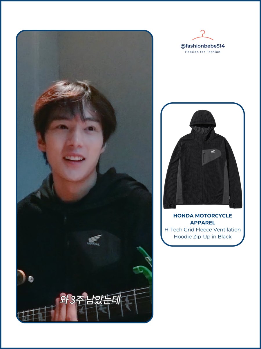 fashionbebe514's tweet image. 🐶 260213 #MINHYUK #MONing

⭐️ Honda Motorcycle Apparel H-Tech Grid Fleece Ventilation Hoodie Zip-Up tinyurl.com/yb6ad8n2

Even with such a bad screenshot resolution Minhyuk still looks handsome as hell 😍

#Minhyuk_Fashionbebe #MONSTAX