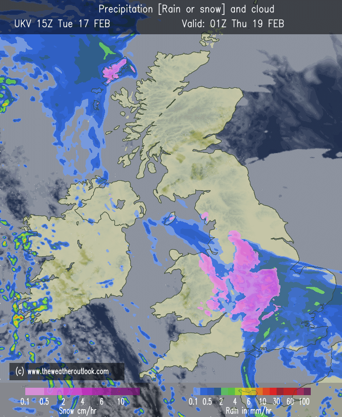 MetWatchUK's tweet image. Potential for some overnight snow accumulations tomorrow night across Wales and the Midlands. 2-3cm possible on hills above 200-250m with higher amounts across higher areas in Wales and the Peak District.
#uksnow