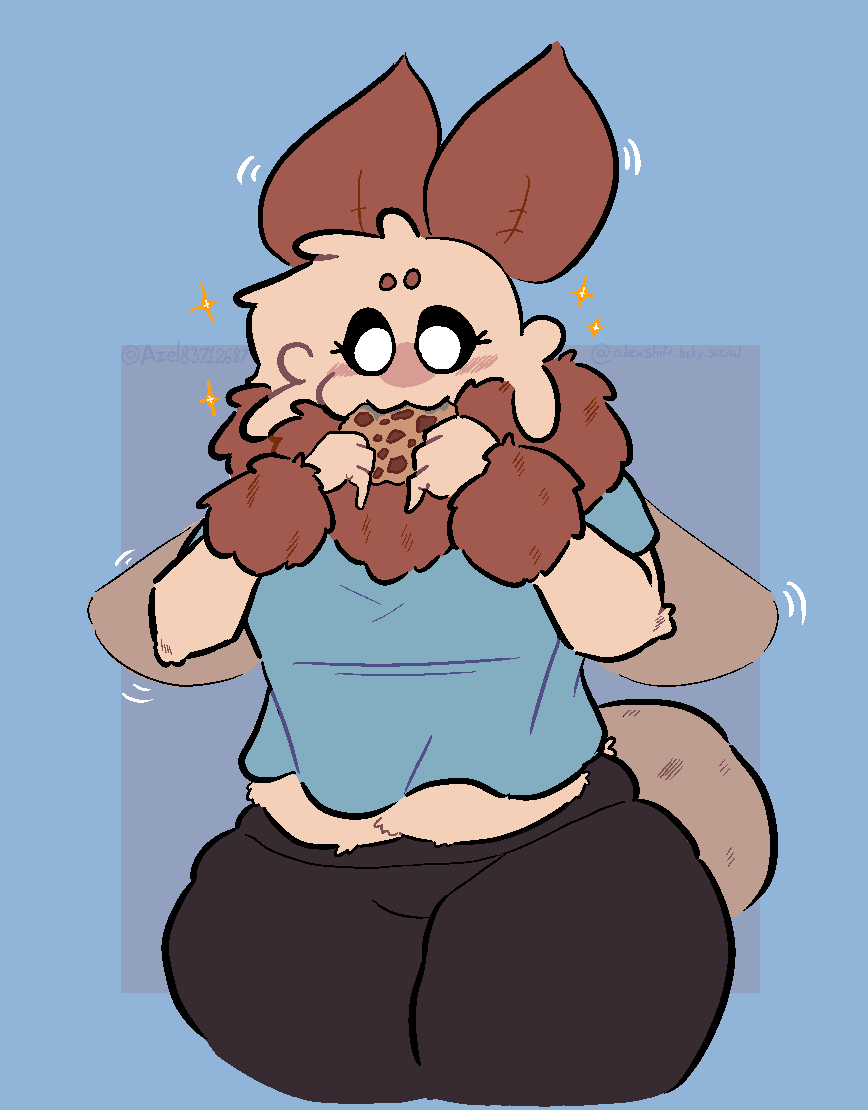 cookie
#oc #furry #moth