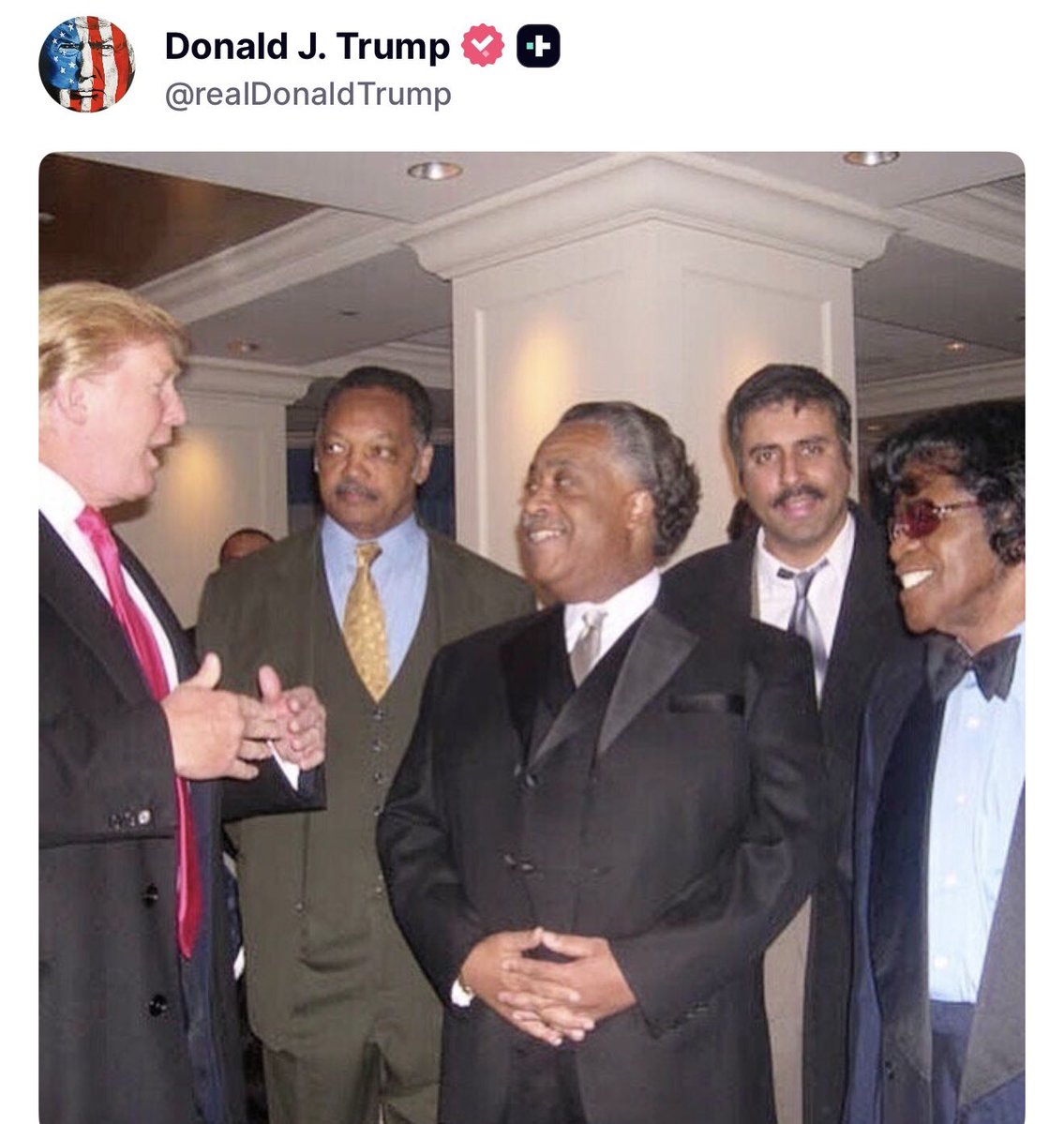 🚨 JUST IN: President Trump posts a flurry of EPIC PHOTOS with the late Reverend Jesse Jackson, who just passed away

EVERYBODY knows there was an era where the civil rights leaders loved Trump when he was PEAK New York!

The “racism” BS only started when he ran for POTUS  🇺🇸