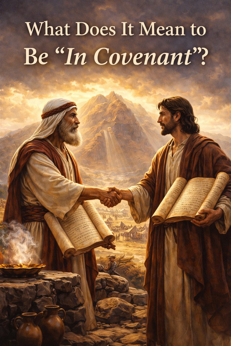 cosmocornbread's tweet photo. The term "Covenant" is something we hear a lot, but what does it actually mean? Learn about this important topic in the newest bible study article at Walking in Torah: 
What Does It Mean to Be “In Covenant”? - A Biblical Understanding 
https://t.co/VBIE1KQwjU https://t.co/0fom7aaLMR