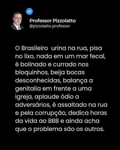 É VERDADE...