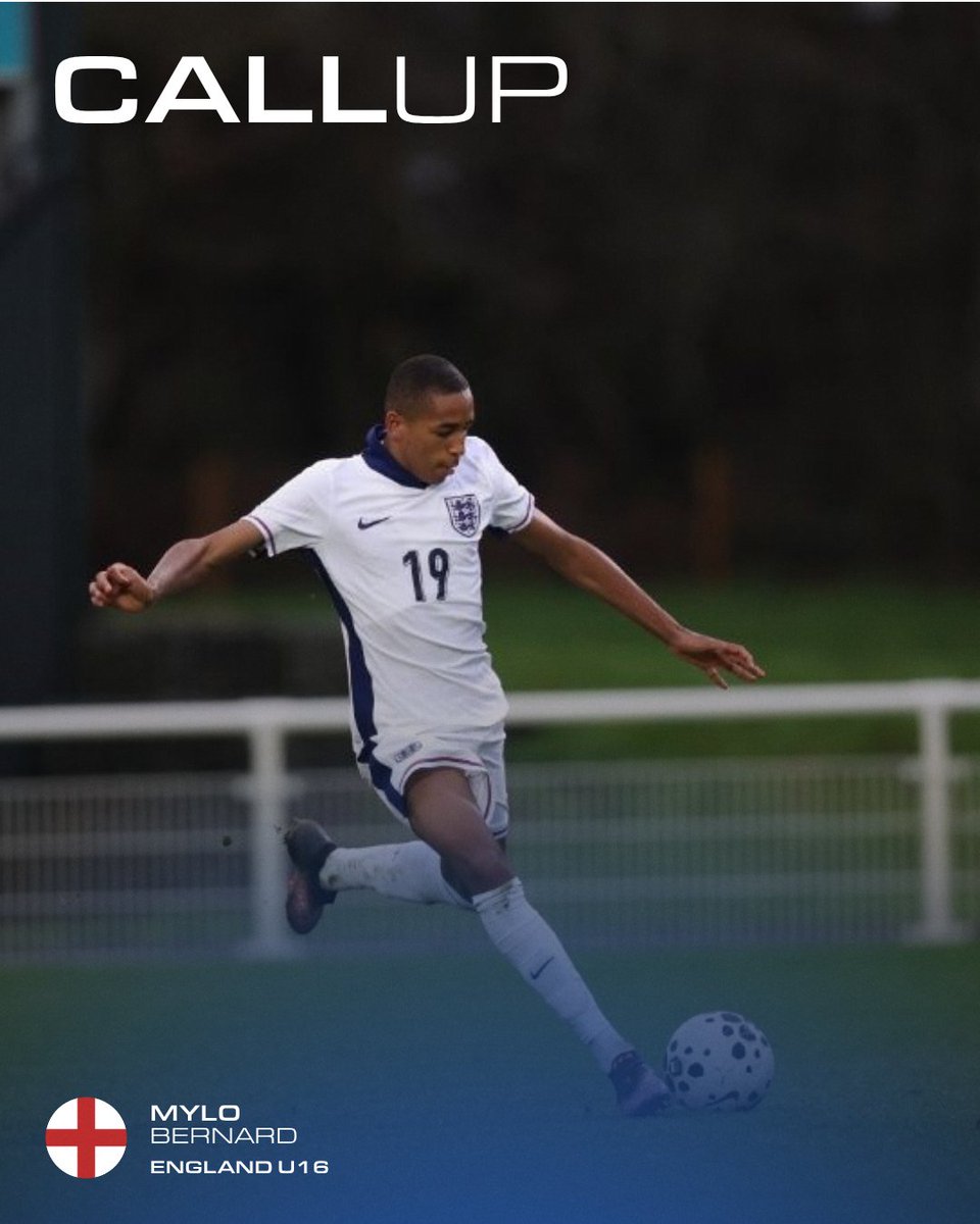 Lucca Benetton and Mylo Bernard have been called up to the England U16s squad for three upcoming fixtures in Türkiye ❤️💙

Congratulations and fully deserved, boys! 👏

Read more 📖 tinyurl.com/4hw6n8tj

#CPFC