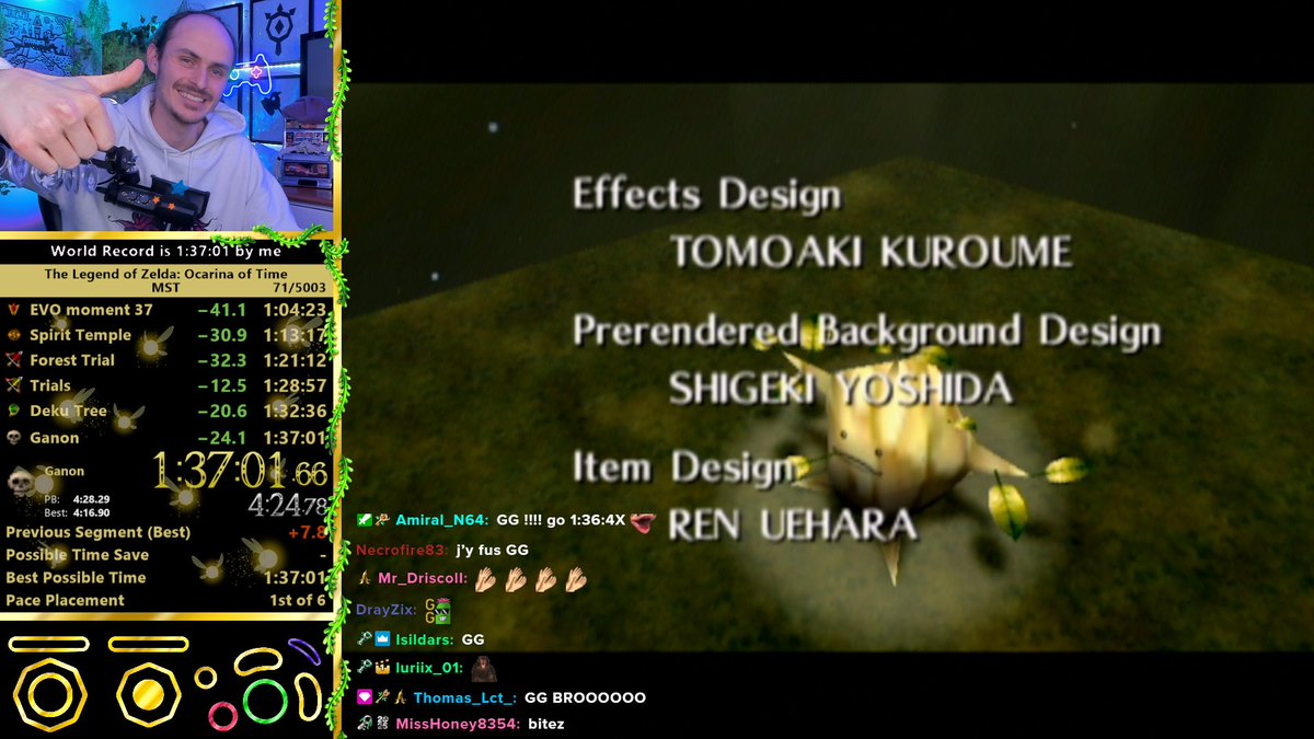 J'ai repris le WR en MST je vais chialax 😭

C'est peut être pas un 1:36 mais je suis quand même très content ❤

🐒SINJ🐒