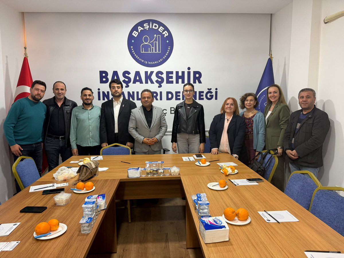 Başakşehir İş İnsanları Derneği Ziyareti
Başakşehirimizin ekonomik gücüne katkı sunan, istihdam üreten ve üretimle bu şehre değer katan iş insanlarımızın çatısı olan Başakşehir İş İnsanları Derneği’ni "BAŞİDER" @basiderr ziyaret ettik.