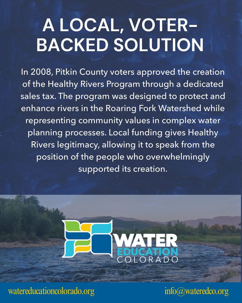 Water Education CO tweet media