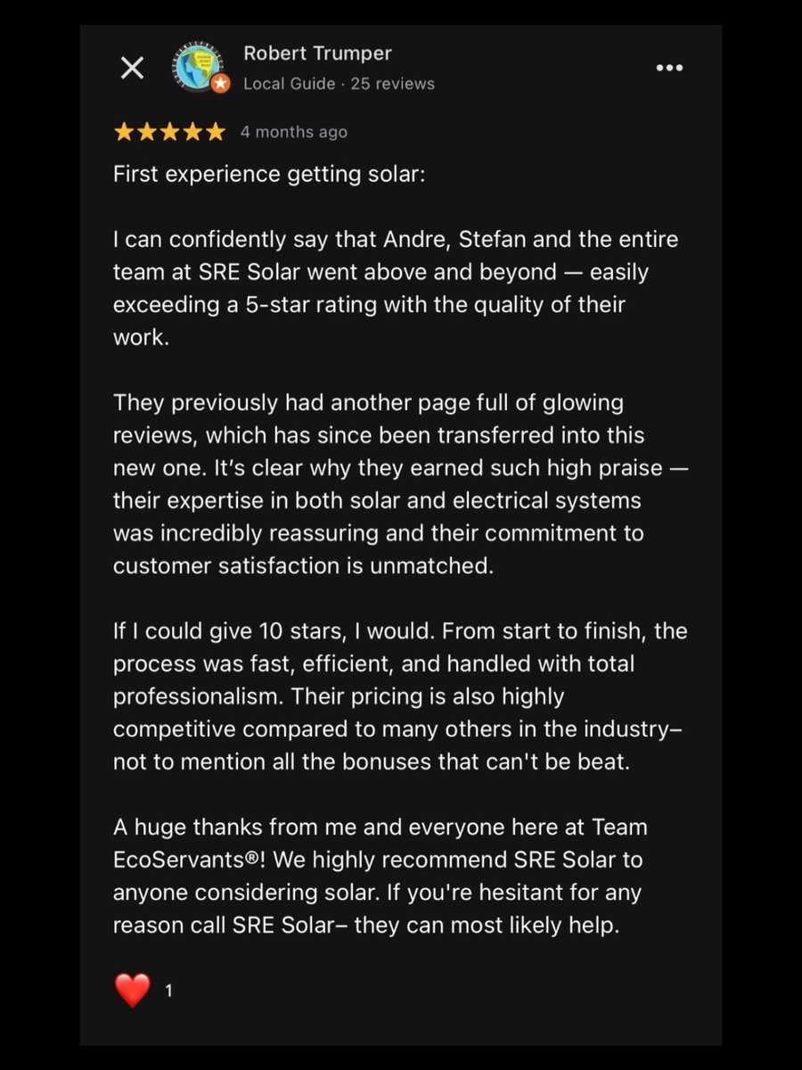 SRE Solar tweet media