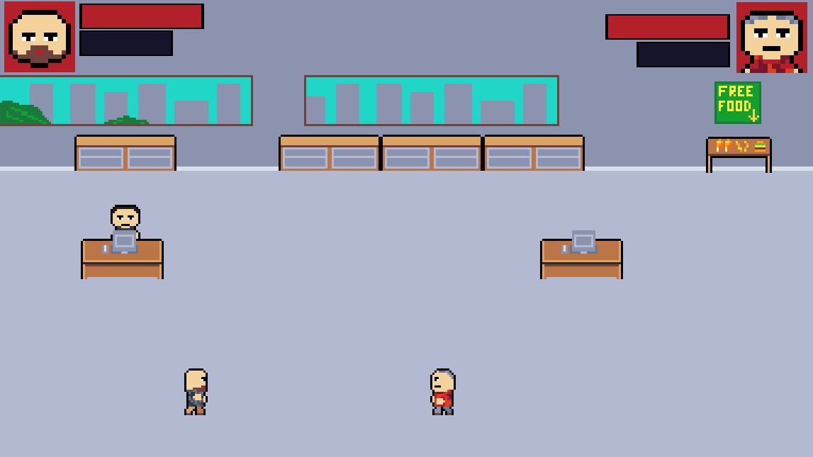 Jambuckett's tweet photo. I may have wasted 3 days setting up a boss fight instead of getting to the main gameplay loop of the game... whoops 😅 

#indiegamedev #gamedev #madewithgodot #gamejamgame https://t.co/XzVr5KSjjO