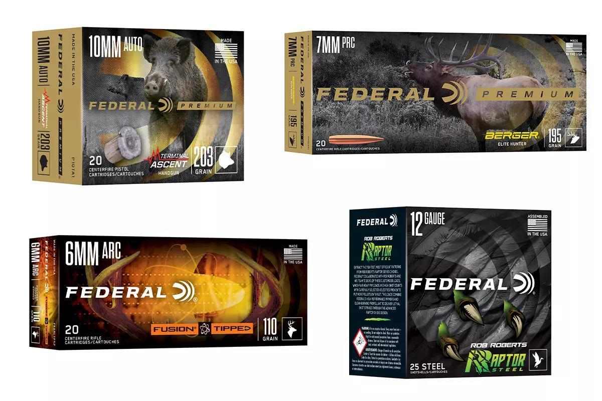 SPORTSMANchnl's tweet image. See the latest ammo options from Federal for hunters and shooters for the new year via @GameAndFishMag: bit.ly/4apCTbn 

#ITSINOURBLOOD #outdoors #federal #ammo #ammunition #hunters #shooters