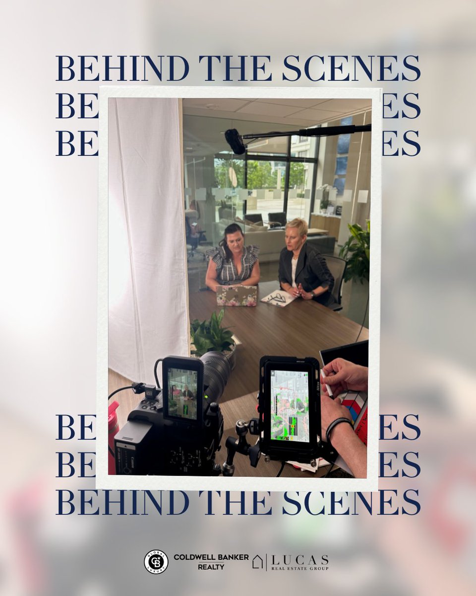 LucasEstates's tweet photo. Behind the scenes today 🎬 Filming with a local lender to break down contracts, strategy, and negotiations. Showings, paperwork, negotiations, video shoots, and a lot of coffee. We don’t just sell homes, we know them. Full video coming soon. https://t.co/0SsXf6gSAI