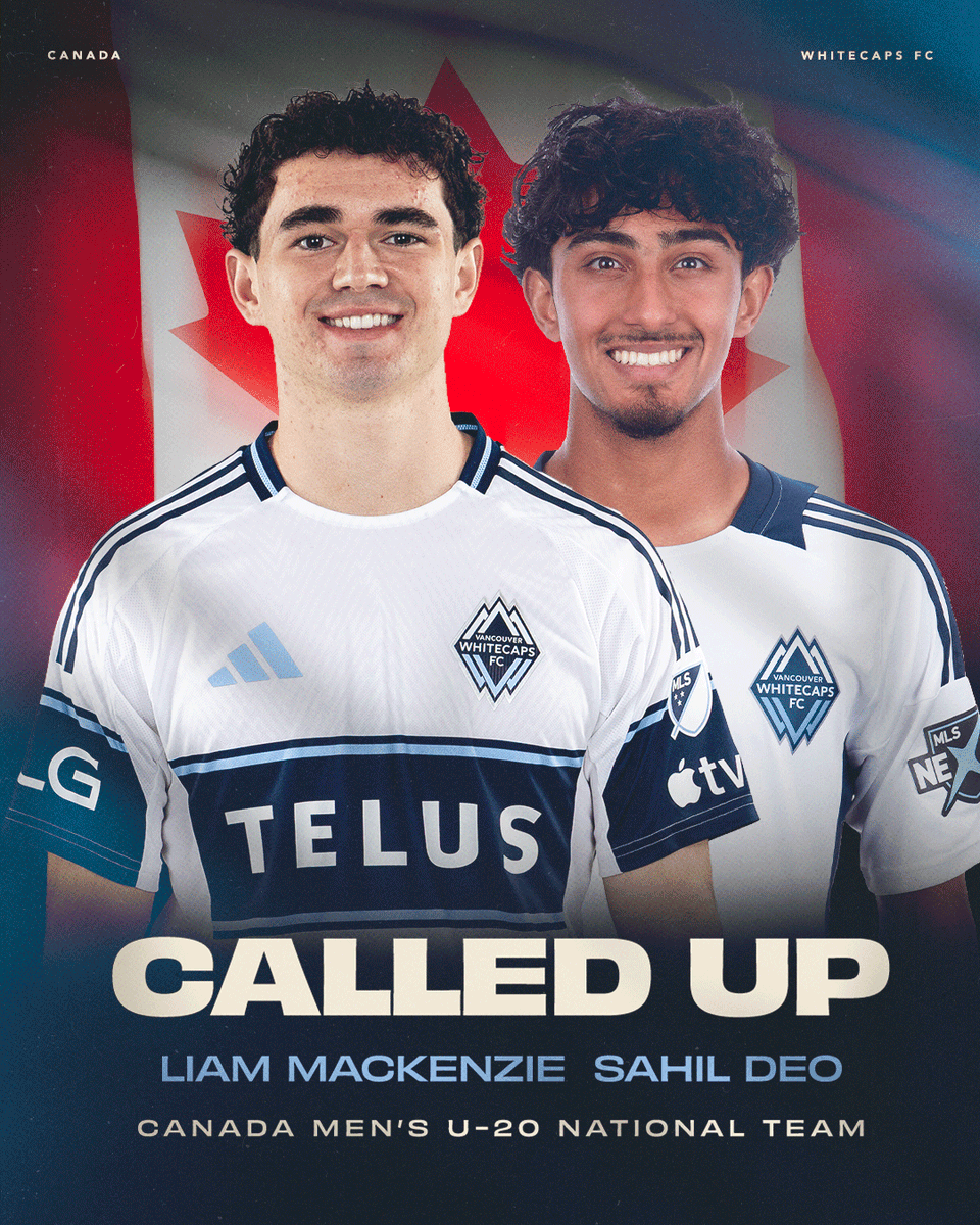 Red & White on the move! 🇨🇦 Liam Mackenzie and WFC2's Sahil Deo