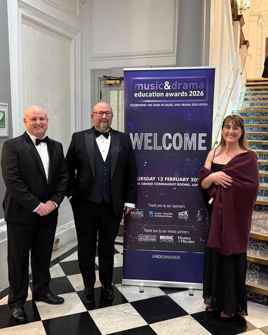 STCMSchool's tweet image. It was a wonderful evening at the Music &amp;amp; Drama Education Awards last week. While Mr Waterworth didn’t take home the award on this occasion, he was honoured to be nominated and recognised among so many inspiring professionals. 
#MusicInspiration #PerformingArts