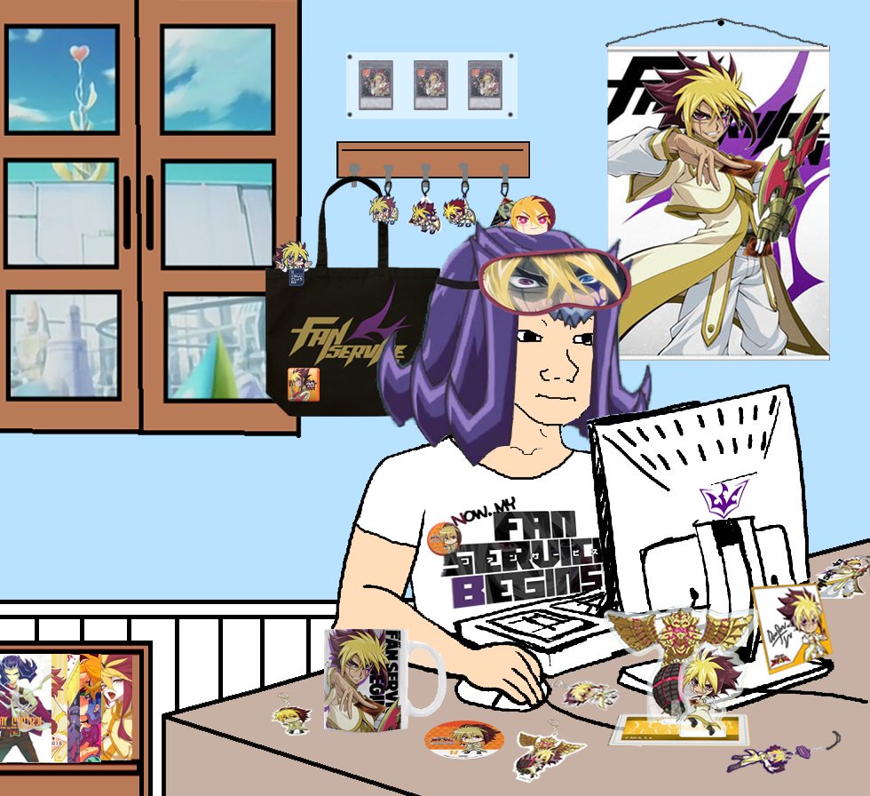Accidently becoming this meme with all the recent IV merch I've gotten