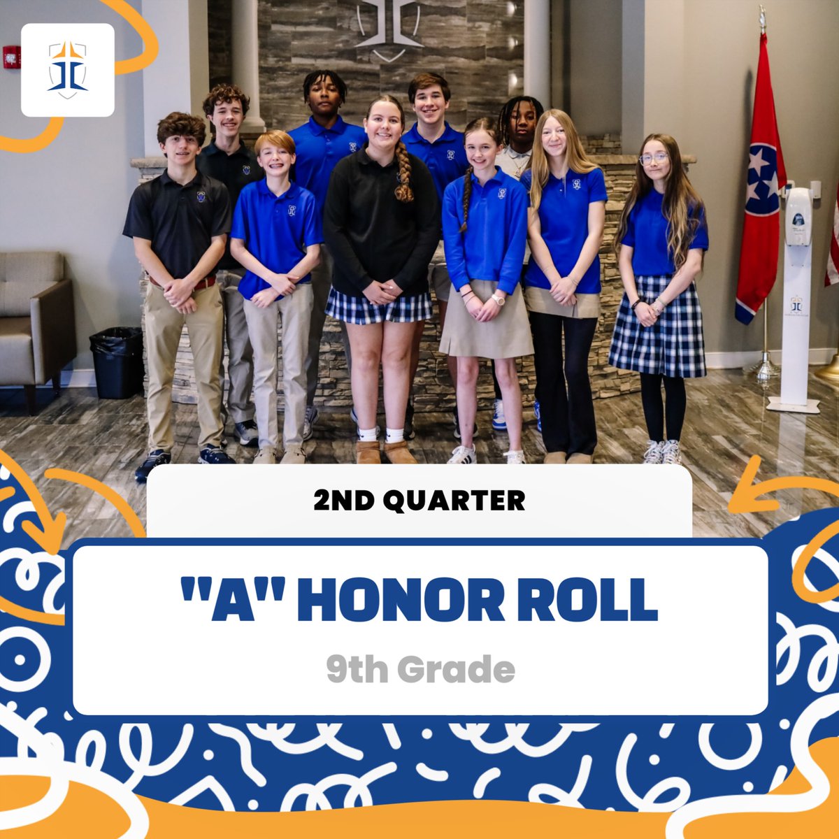 JCSeagles's tweet photo. Congratulations to all of our High School A &amp; A/B Honor Roll students for the second quarter! Your hard work, dedication, and commitment to excellence are truly something to celebrate.

Way to soar, Eagles! 🦅 https://t.co/rvt3iVmdpo