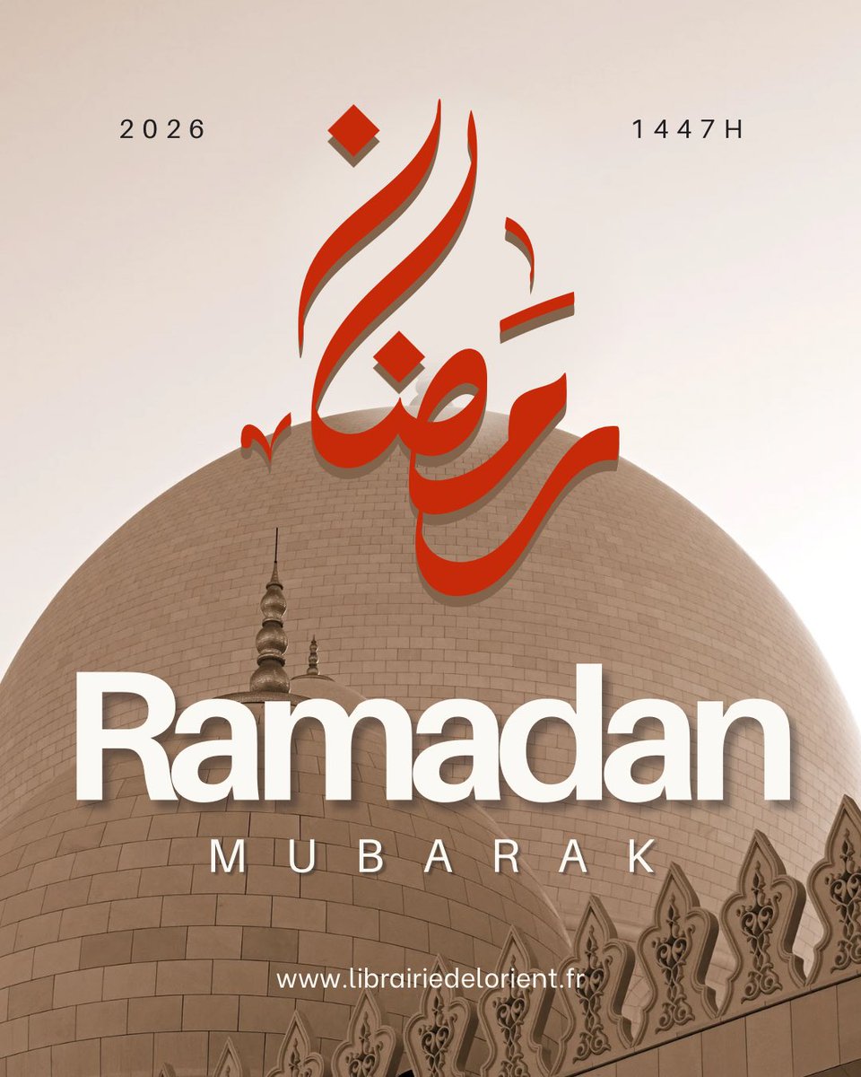 orient_lib's tweet photo. Que ce mois béni apporte bénédictions et pardon à vous et à vos proches. Qu’Allah vous comble de Sa grâce et de Sa miséricorde.

#Ramadan https://t.co/pR2xhd40GN