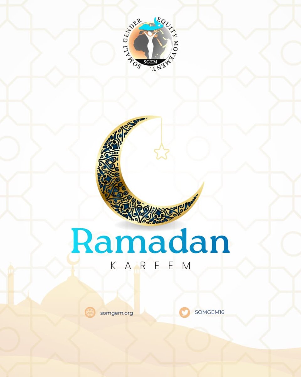 Ramadan Mubarak from <a href="/sgem2016/">SOMGEM</a> team. Wishing you &amp; your families peace, mercy &amp; abundant blessings throughout Ramadan. May Ramadan be a time of reflection, compassion, generosity &amp; renewed faith.
May this sacred month inspire unity &amp; strengthen our shared humanity. #Ramadan2026