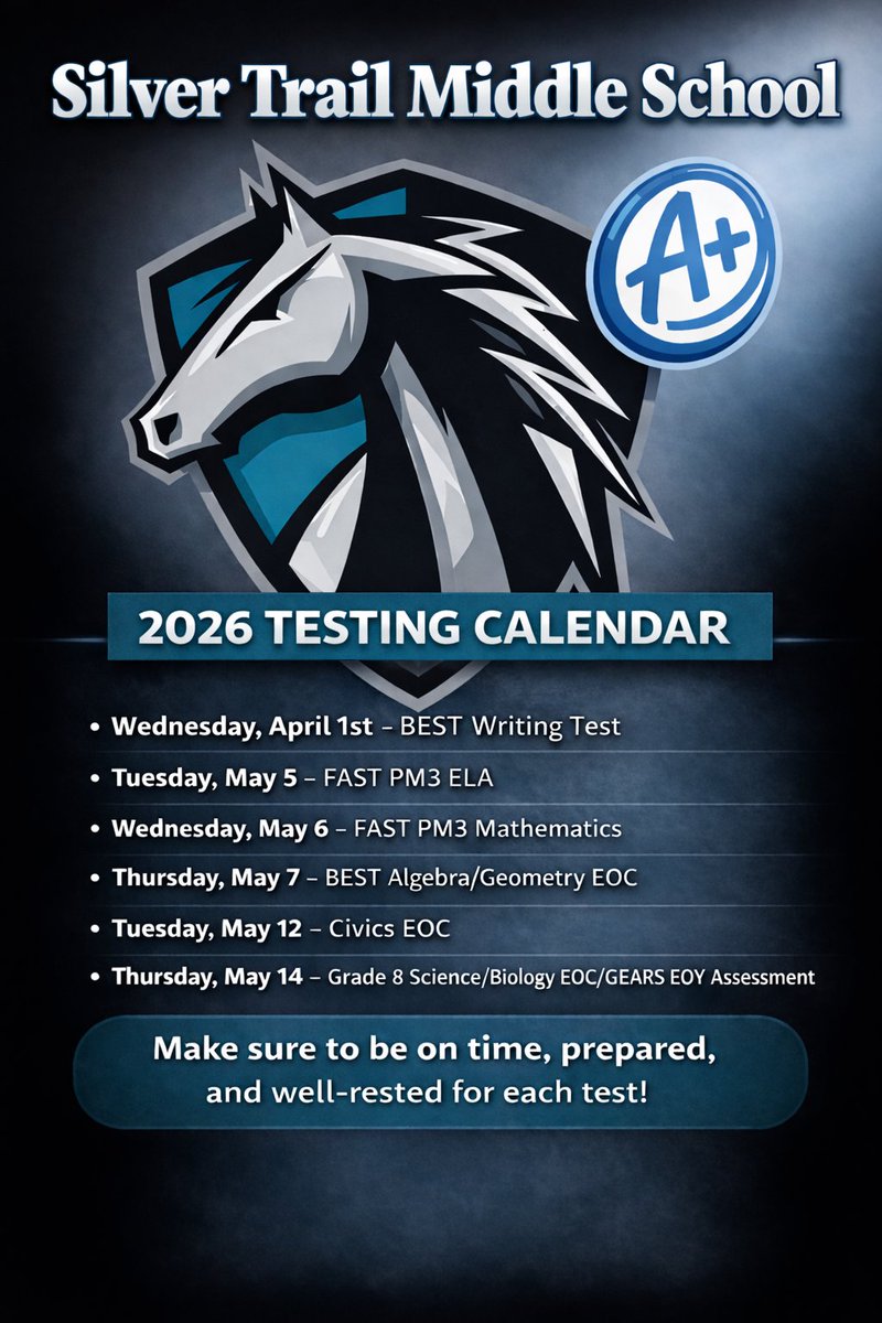 Silver Trail Middle School - Home of the Mustangs tweet media