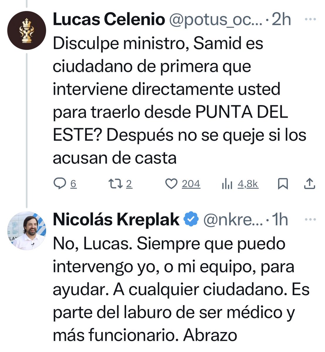 claudiosavoia's tweet image. A todos los que la prepaga u obra social no les esté pagando un tratamiento o traslado, acá les dejo el contacto del ministro de Salud de Kicillof, que se ocupa personalmente @nkreplak Hasta tiene un familiar en la Justicia, que seguro ayuda.