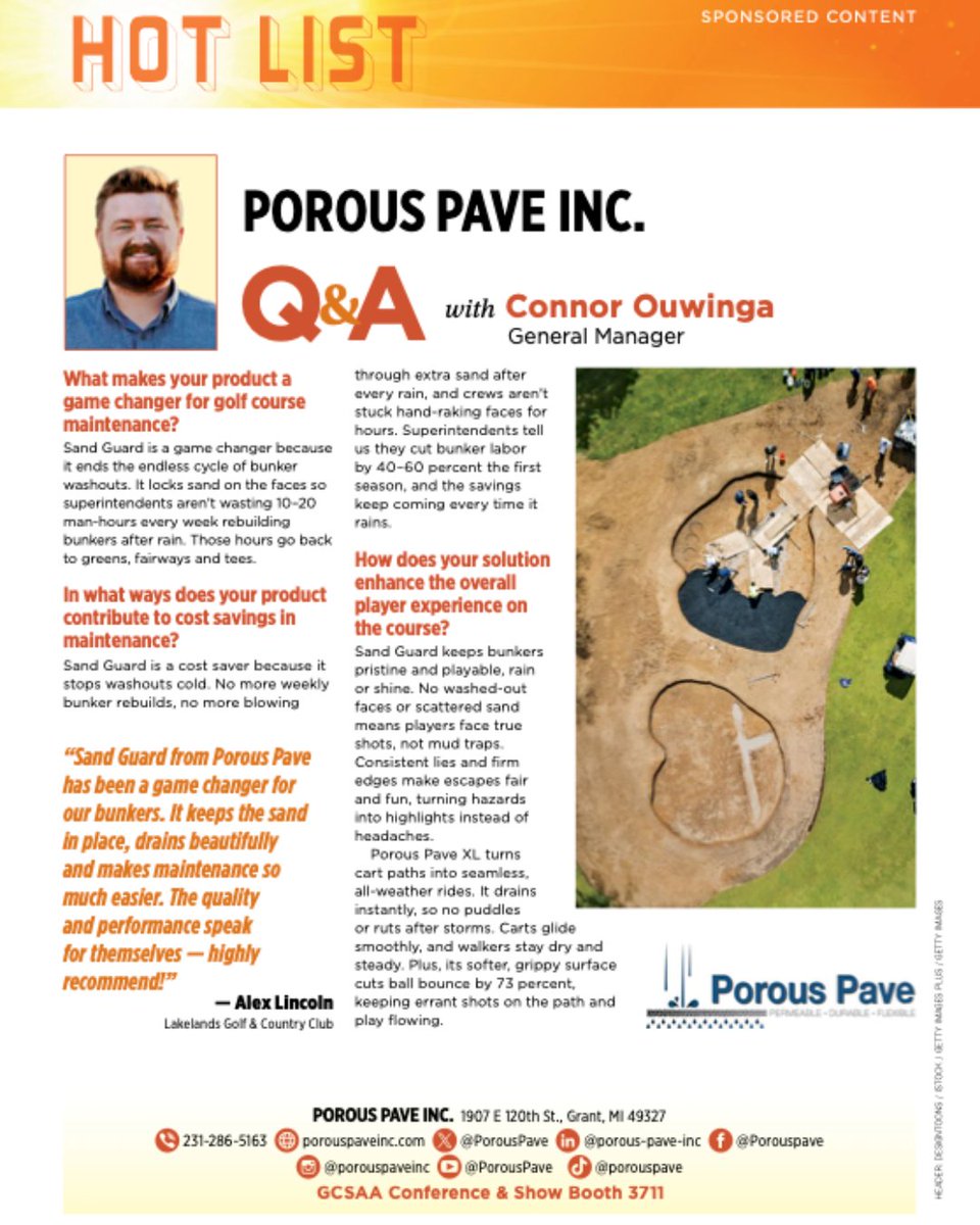 Porous Pave tweet media